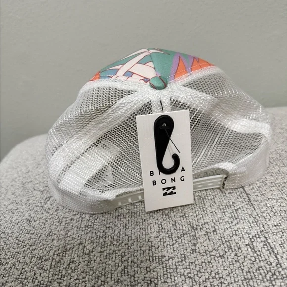 Billabong Heritage Mashup Trucker Hat Lilac Breeze - Picture 3 of 8